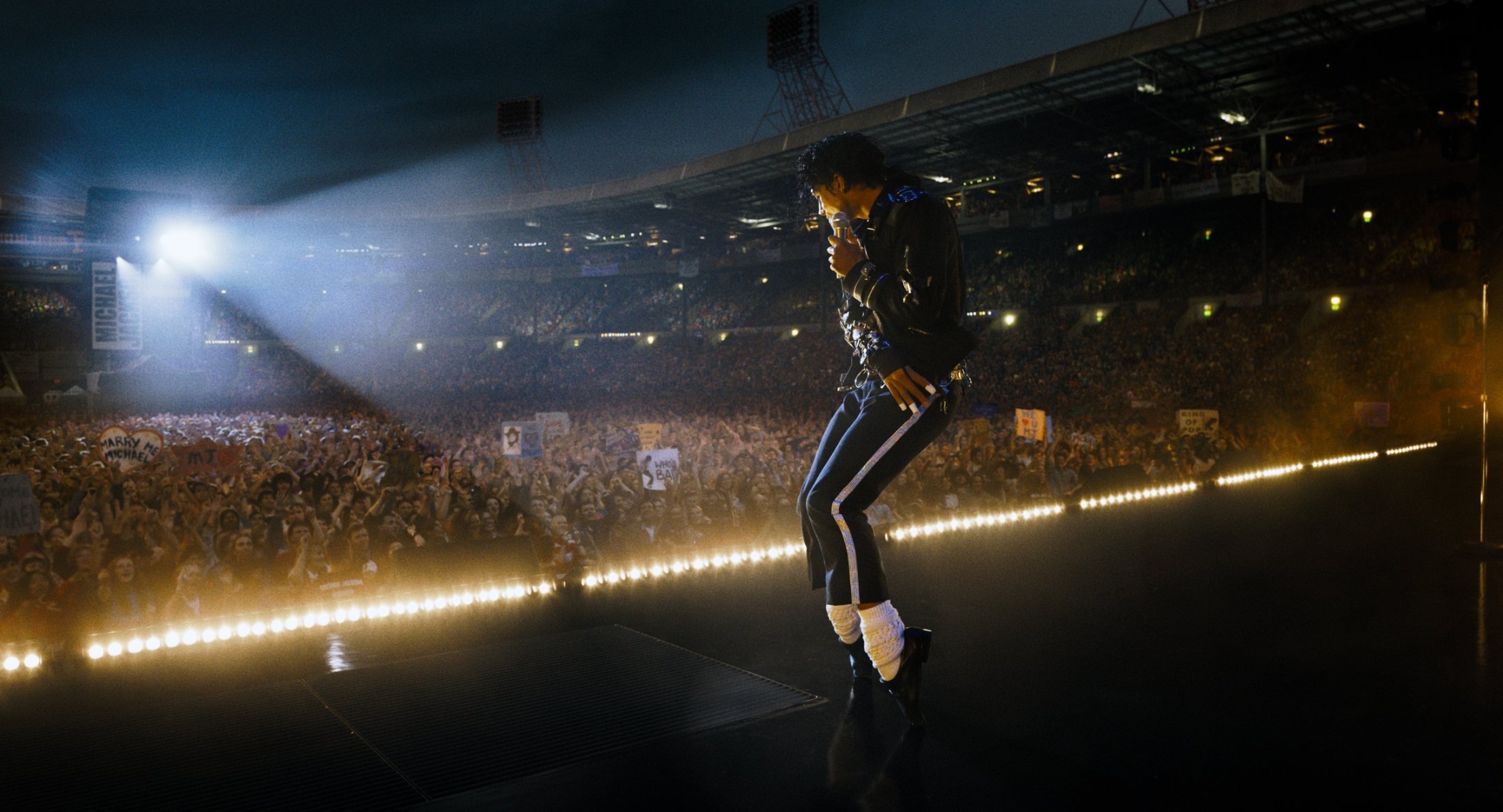 Film backdrop for Michael