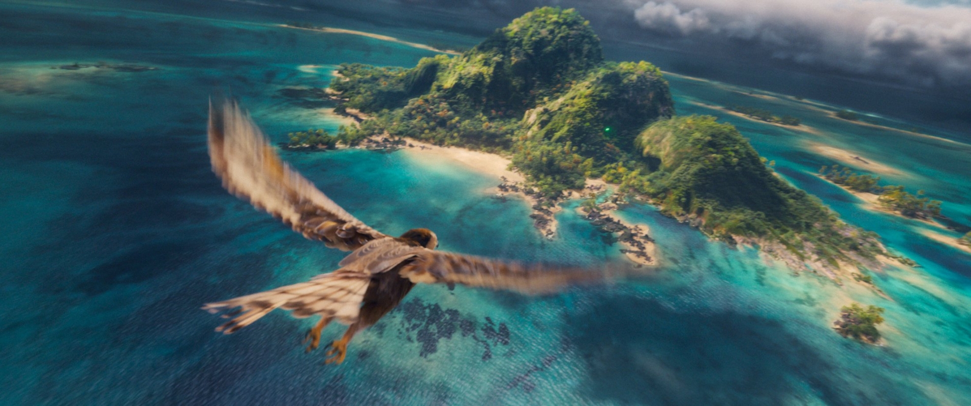 Film backdrop for Vaiana