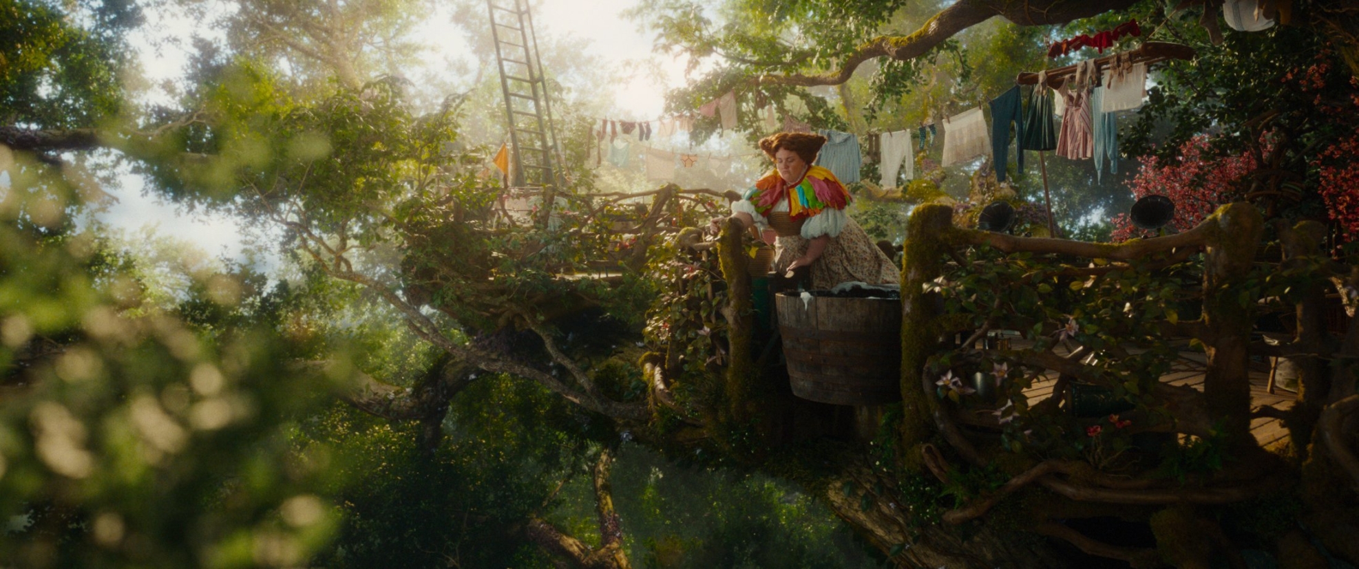 Film backdrop for Het Geheim van de Wondere Wereldboom
