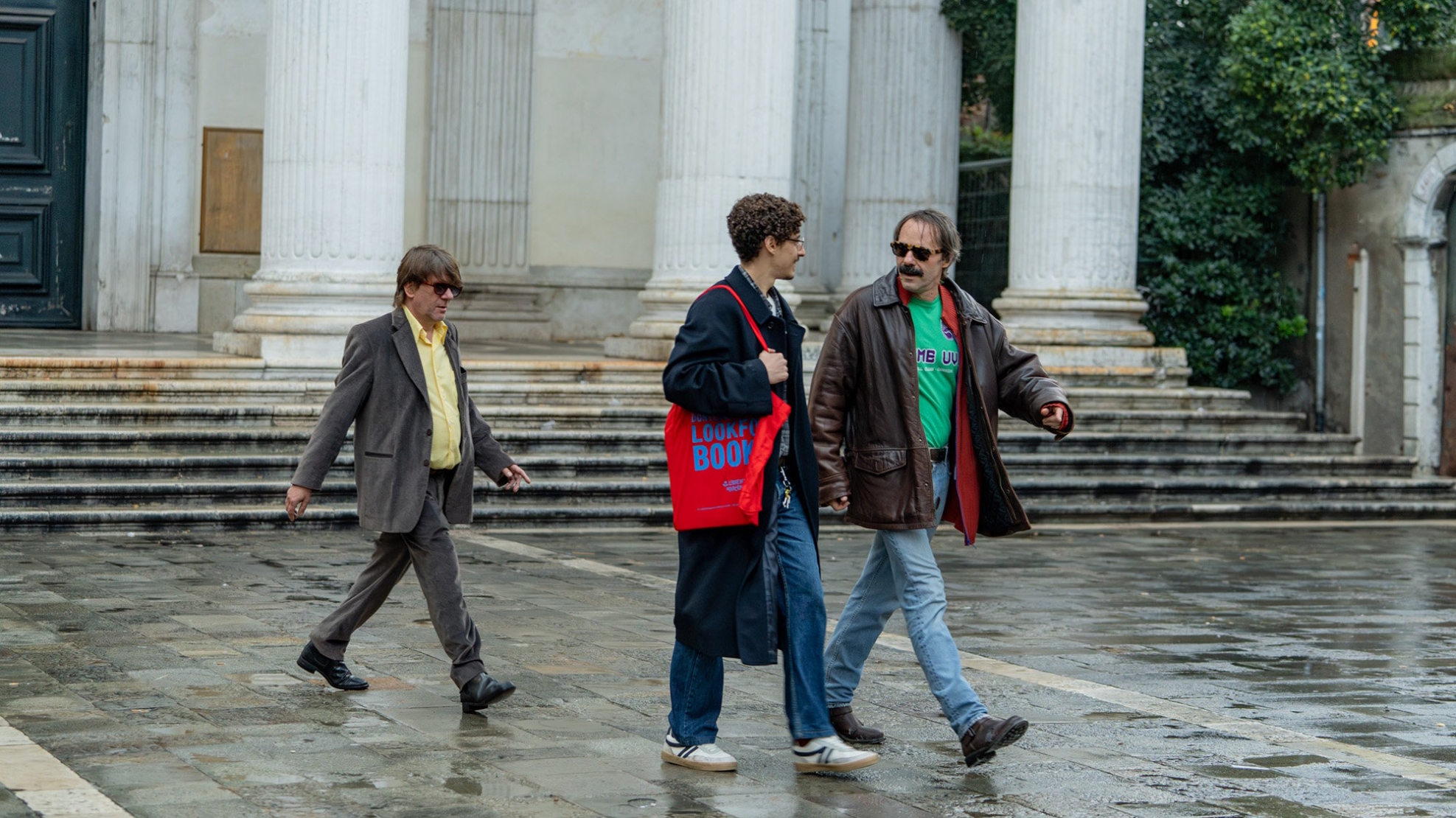 Film backdrop for Cinema Storck: Andiamo a bere l'ultima