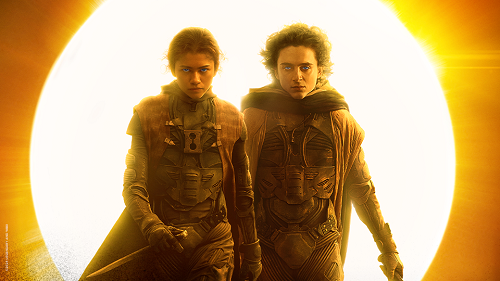 Film backdrop for Back2Back: Dune