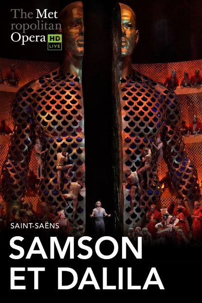 Theatrical poster for Opera 2026: Samson et Dalila