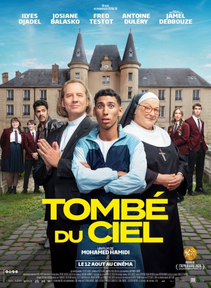 Theatrical poster for Tombé du ciel