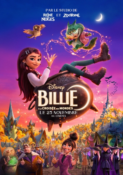 Theatrical poster for Billie à la croisée des mondes (Hexed)