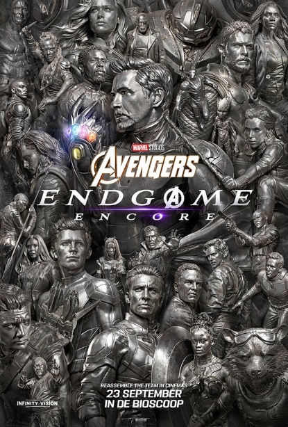 Theatrical poster for Avengers: Endgame Encore