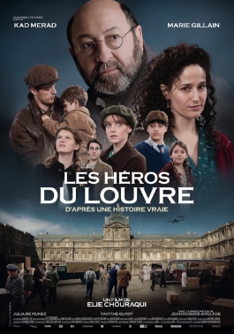 Poster voor Les héros du Louvre