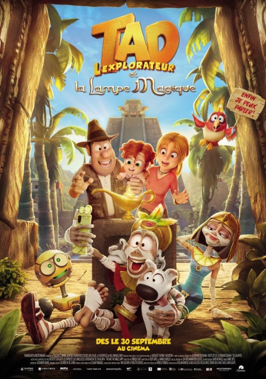 Poster van Tad L'Explorateur et la Lampe Magique