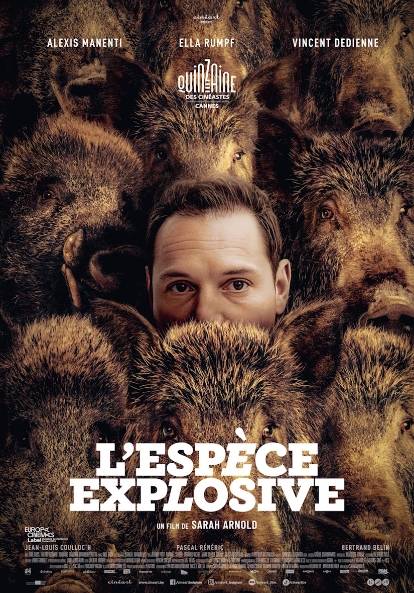 Theatrical poster for Cinema Storck: L'Espèce explosive