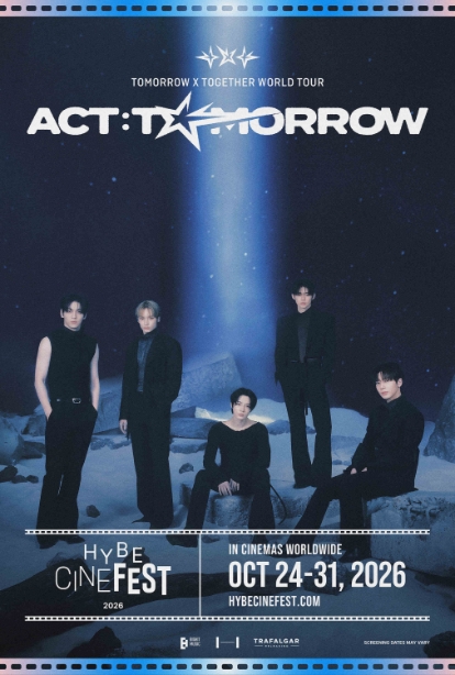 Theatrical poster for Concert: TXT World Tour 'Act : Tomorrow'