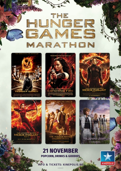 Affiche pour Marathon Hunger Games