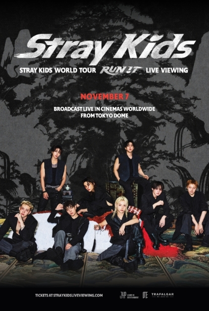 Theatrical poster for Concert : Stray Kids World Tour <RUN IT> LIVE