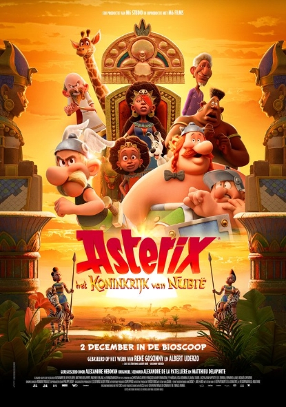 Theatrical poster for Asterix - Het Koninkrijk van Nubië