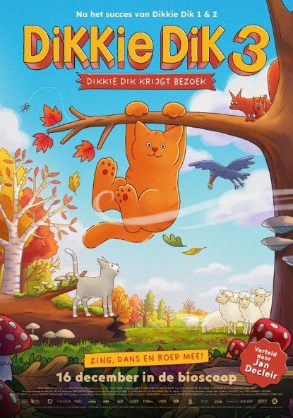 Theatrical poster for Dikkie Dik Krijgt Bezoek