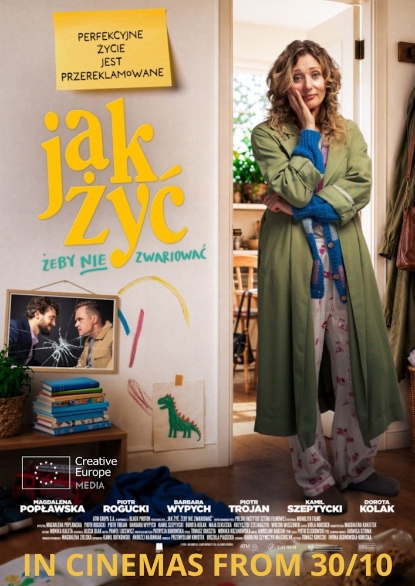 Theatrical poster for Jak Zyc Zeby Nie Zwariowac
