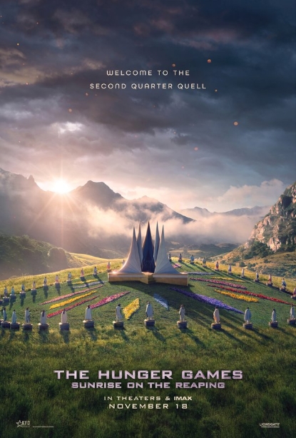 Theatrical poster for The Hunger Games Night