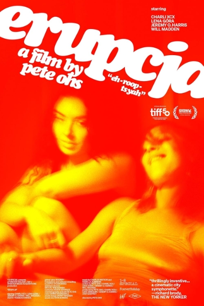 Theatrical poster for Cinema Storck: Erupcja