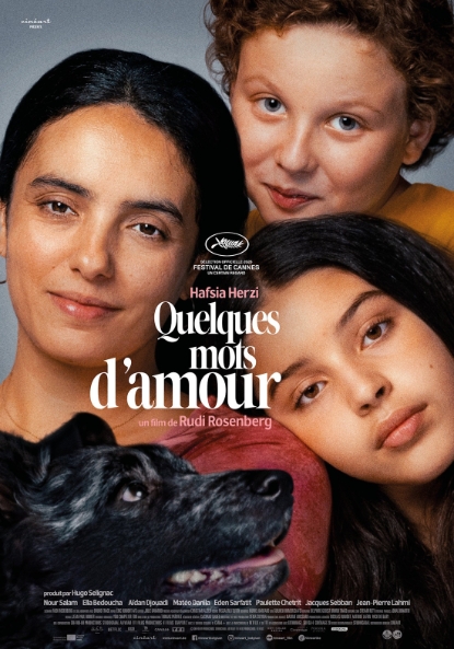Theatrical poster for Cinema Storck: Quelques mots d'amour